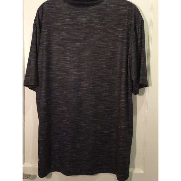 Ben Hogan Performance Gray & Purple Polo Shirt Large - Picture 5 of 6